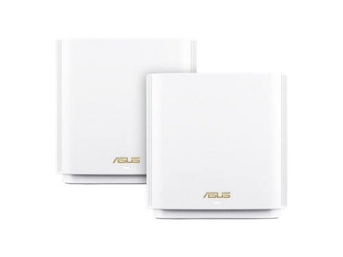 Asus Router ZenWiFi AX 2PK White AX6600 Whole-Home Tri-band Mesh WiFi 6 System Retail